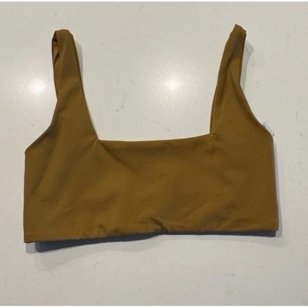 Dos Gardenias Modern Bikini Top Womens Size 2 Sexy Resort Vacation Travel Boho